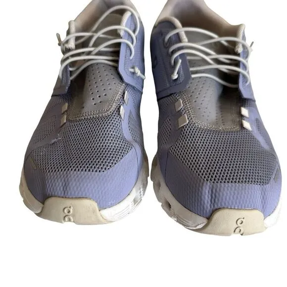 ON Cloud 5 Running Shoes Lightweight &amp; Breathable Nimbus Alloy Size 8.5 Womens