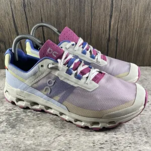 On Cloudvista Heather/Rhubarb Trail Running Shoes Sneakers Women's Size 9.5 US