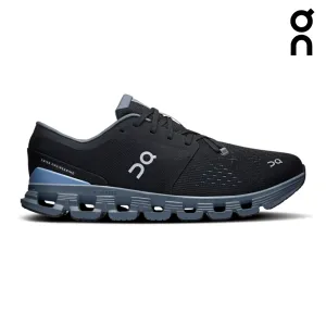 On Men Cloud X 4 - Black / Chambray