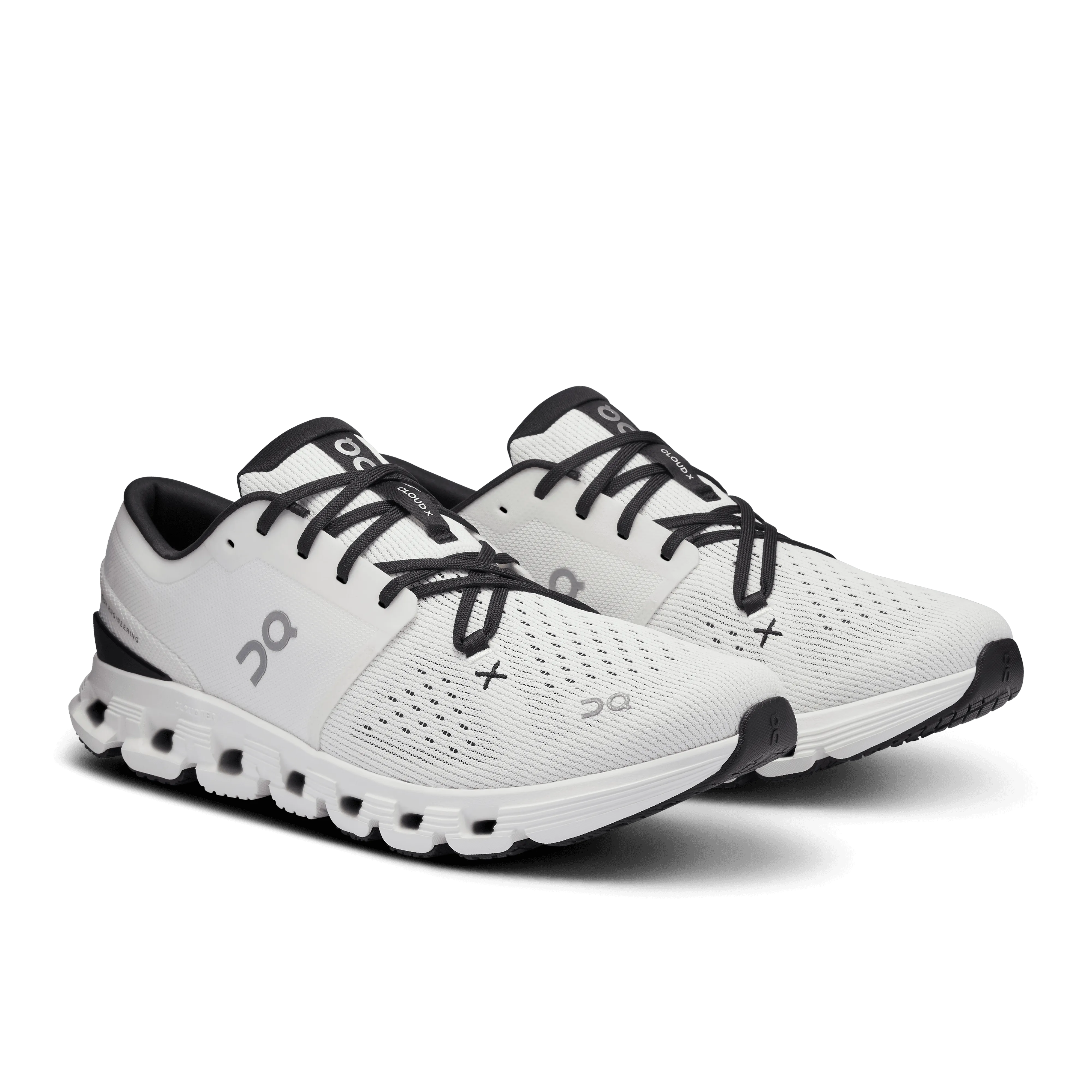 On Men Cloud X 4 - Ivory / Black