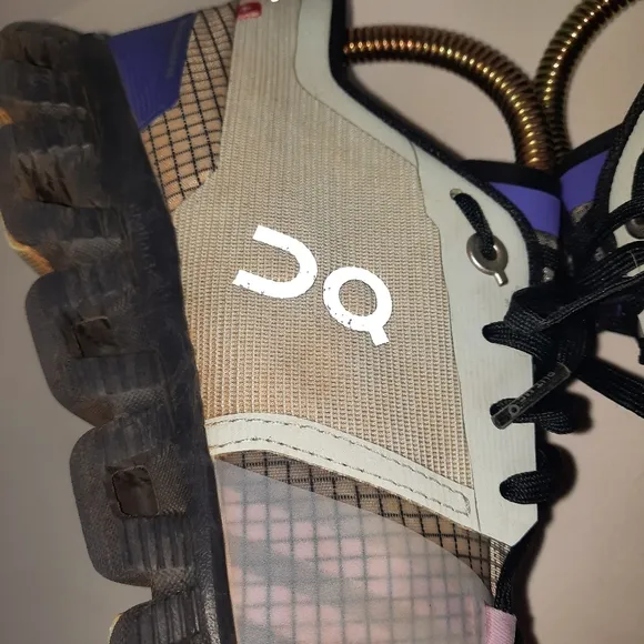 ON RUNNING CLOUD X Shift Surf Vapor GREY PINK GRAY 7.5 STAINS