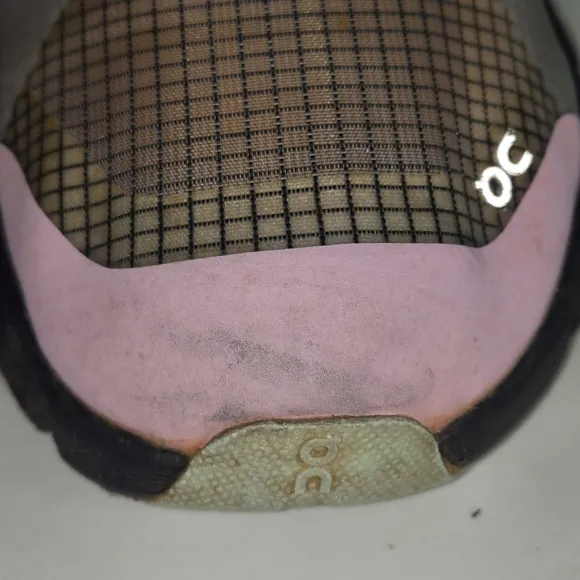 ON RUNNING CLOUD X Shift Surf Vapor GREY PINK GRAY 7.5 STAINS