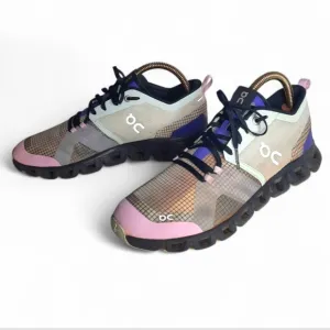 ON RUNNING CLOUD X Shift Surf Vapor GREY PINK GRAY 7.5 STAINS