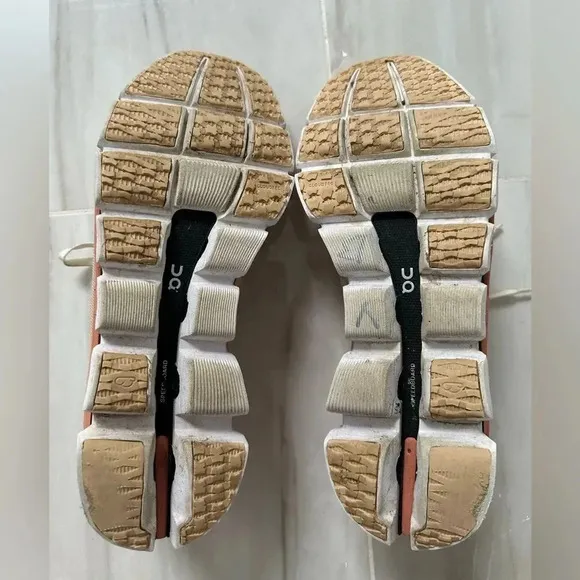 On Running On Cloudboom Women's Running Shoes in Savannah White Size 8.5