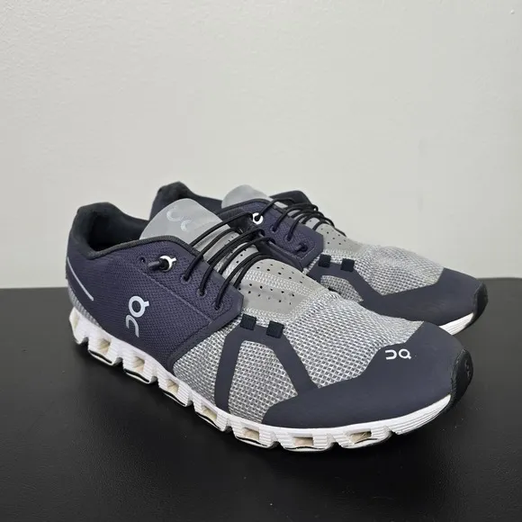 On Shoes Mens Size 11 Black Slate Cloud 2.0 Performance Running Run Sneakers
