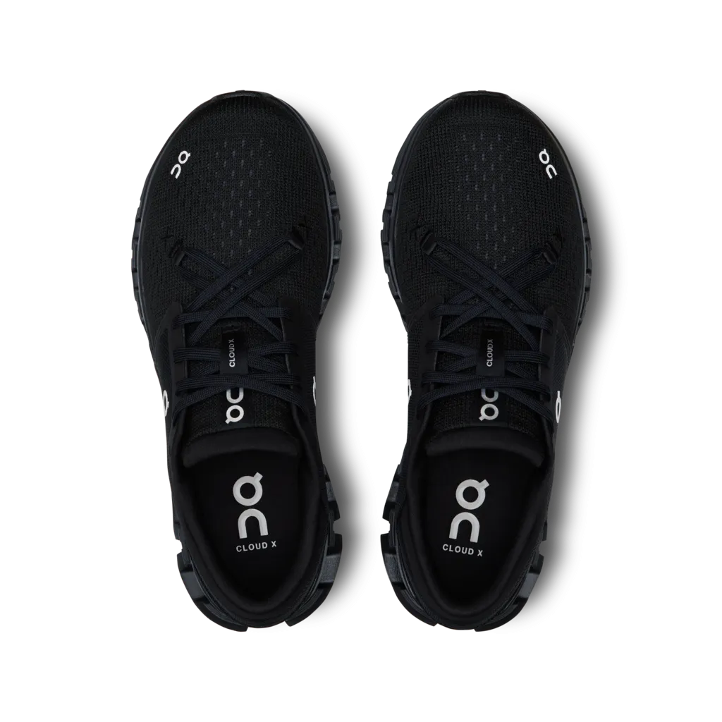 On Women Cloud X 4 - Black / Eclipse