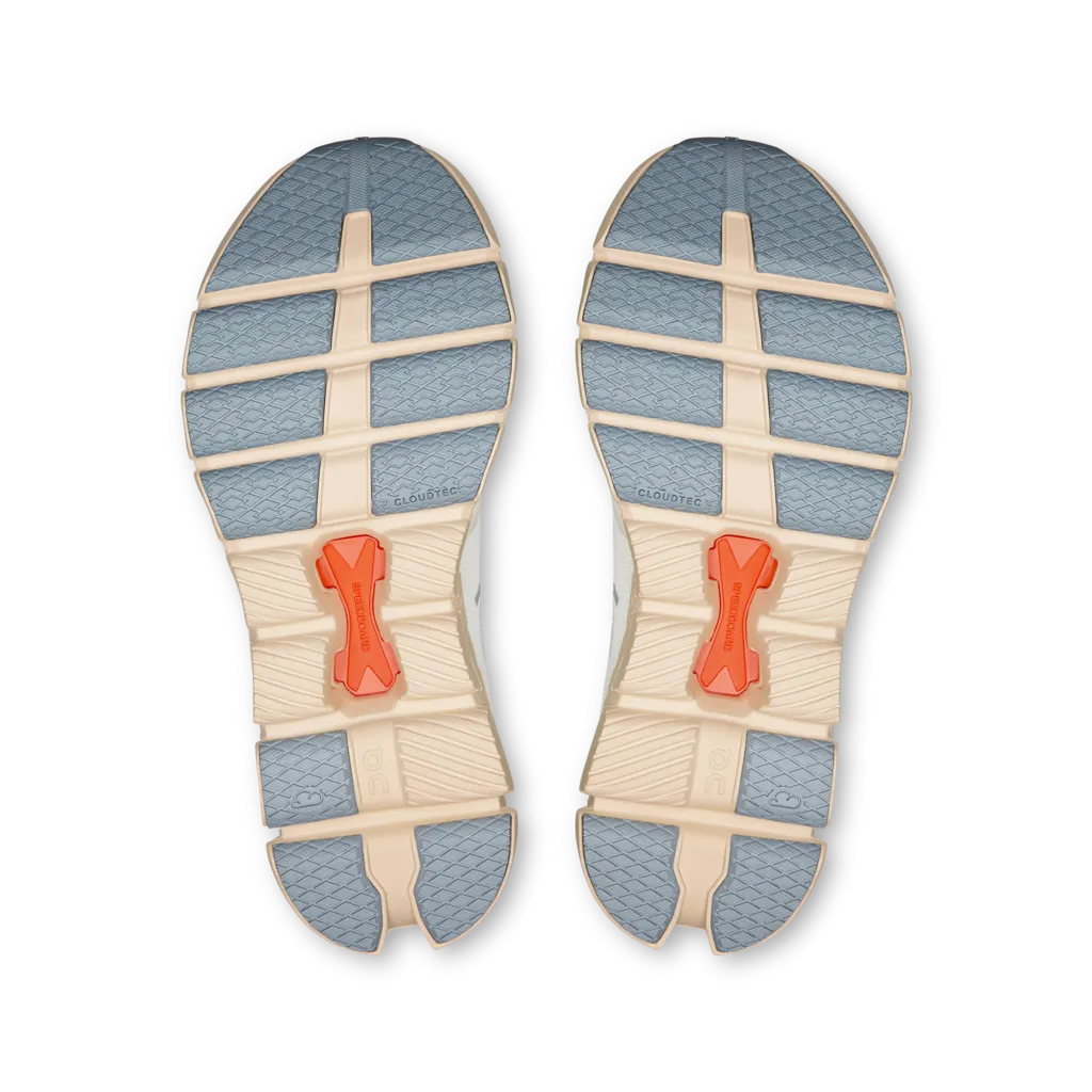 On Women Cloud X 4 - Ivory / Salmon