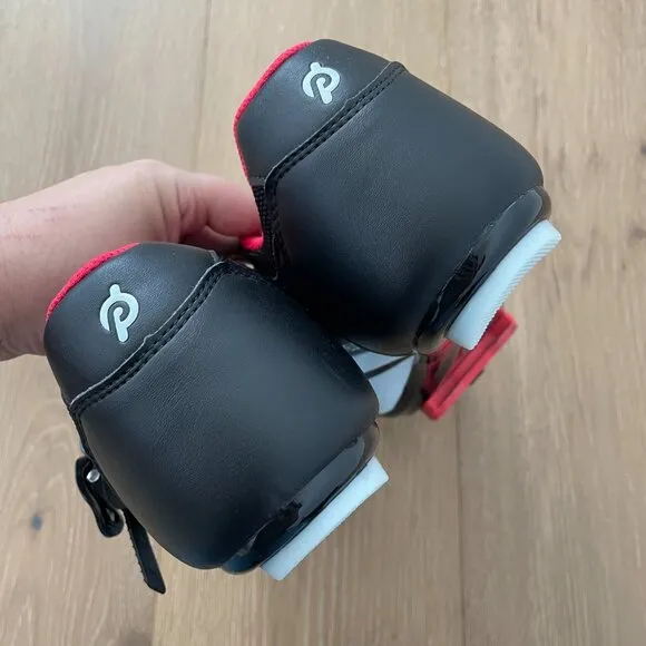 Peloton Cycling Shoes 43 Men 10 Women 12 Black Red Cleats White Box PL-SH-B-43
