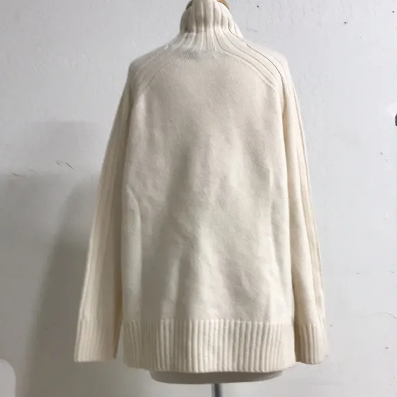 Polo Ralph Lauren Ribbed Wool Cashmere Turtleneck Sweater