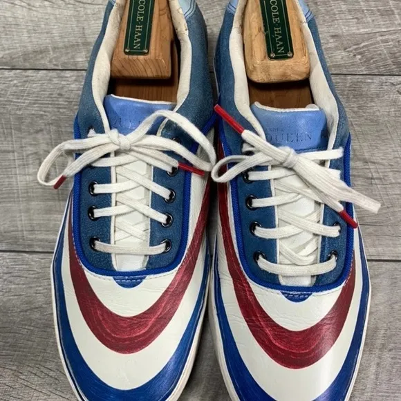 Puma Alexander McQueen Men's Deck Low II Leather Sneakers Shoes Trainers Size 9