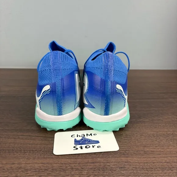Puma Future 7 Match TT Turf Soccer Shoes Fuzionfit Blue 107937 01 Men’s Sz