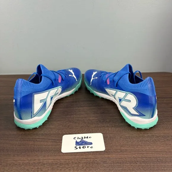 Puma Future 7 Match TT Turf Soccer Shoes Fuzionfit Blue 107937 01 Men’s Sz