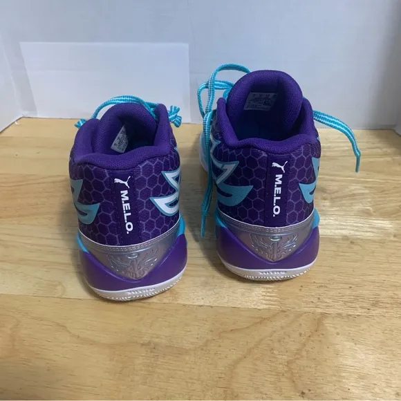 Puma‎ Lamelo Ball MB.02 Big Kid 'Queen City' Basketball Sneaker 379780-01 Size 6