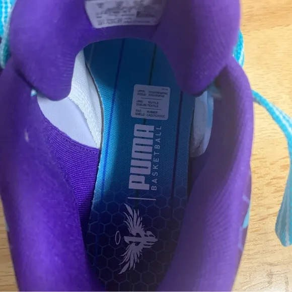 Puma‎ Lamelo Ball MB.02 Big Kid 'Queen City' Basketball Sneaker 379780-01 Size 6