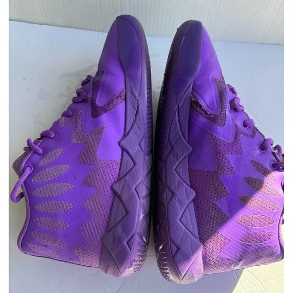 Puma MB.01 LaMelo Ball Queen City Basketball Shoes Purple 377237-10 Mens Sz 13
