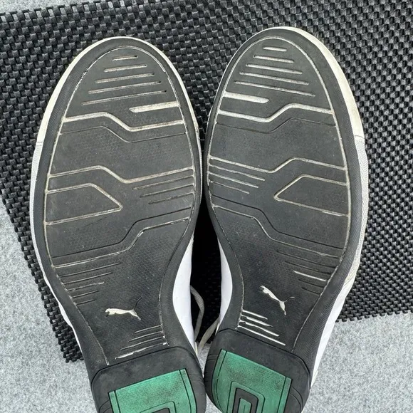 Puma Mercedes AMG Petronas Motorsport Shoes Men 10.5 White Green Racing Sneakers