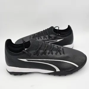 Puma Ultra Ultima Cage Turf Black Soccer Shoes