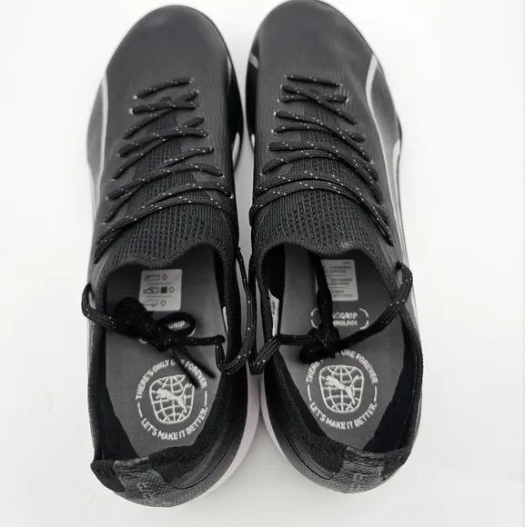 Puma Ultra Ultima Cage Turf Black Soccer Shoes