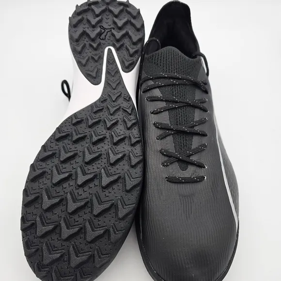 Puma Ultra Ultima Cage Turf Black Soccer Shoes
