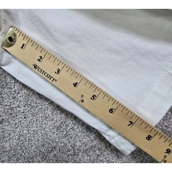 Ralph Lauren VTG Shorts Long Pleated High Waist POLO LOGO USA Made 90s Womens 10