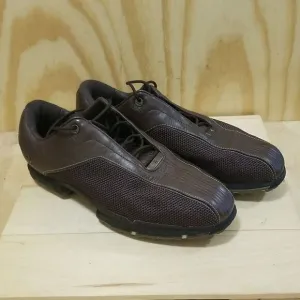 RARE 2008 Nike Tiger Woods Collection Golf Shoes Brown  Mens SZ 10.5 Wide