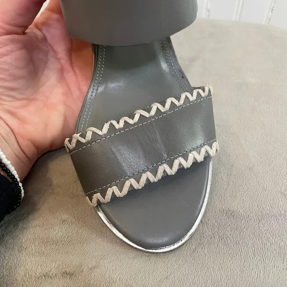 Rare Dune London Chunky Sandal Heels - Designer Statement, Size 39 (US 8) 🌈✨