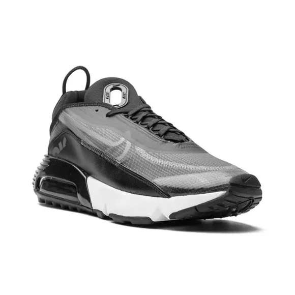 RARE NIKE Air Max 2090 Black Wolf Gray  White Women’s 7.5 - 8 Shoes Sneakers