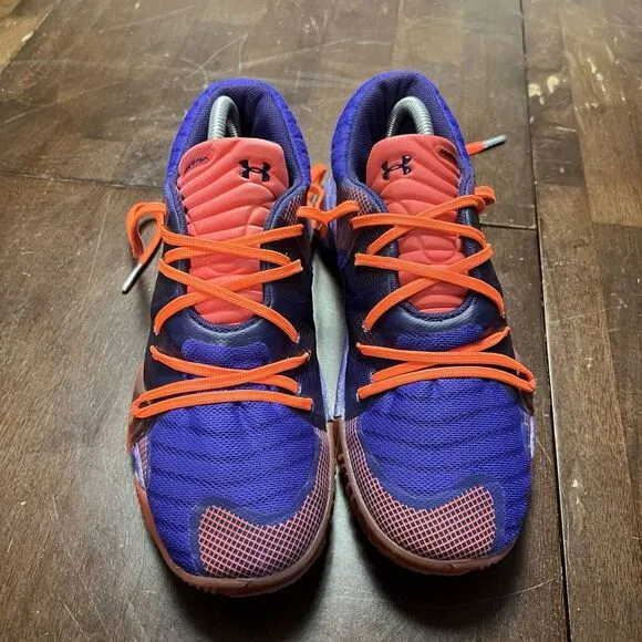 Rare Under Armour Anatomix Spawn Low Curry Voodoo Basketball‎ Shoes Mens 7.5