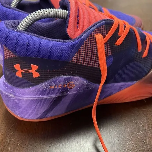 Rare Under Armour Anatomix Spawn Low Curry Voodoo Basketball‎ Shoes Mens 7.5