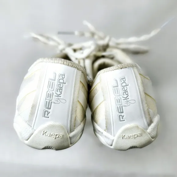 Rebel Ruthless Athletic Cheer Shoes White Size 5.5