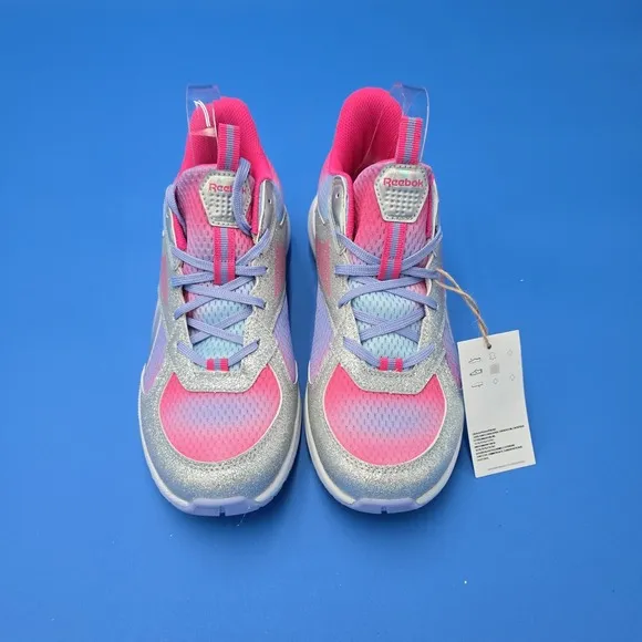 Reebok Girl's Sparkle Road Supreme 4.0 Alt Sneaker Size 5.5 Junior NEW