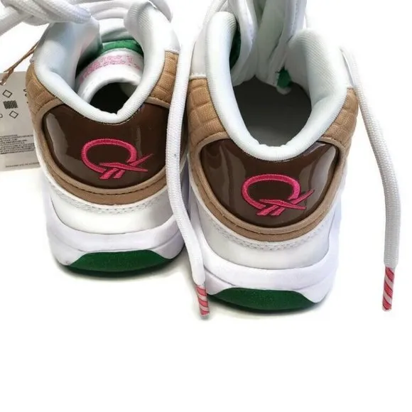 Reebok Question Mid Candy Land x Hasbro Iverson Junior Sz 3 Rainbow Trail GZ0082
