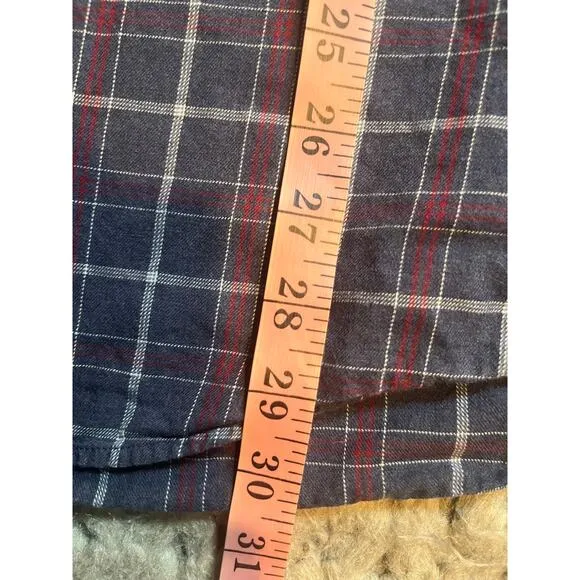 Rodd &amp; Gunn oxford  long sleeve button up blue and red  size xxl