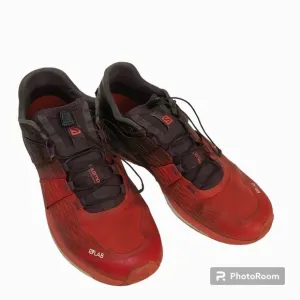 Salomon S Lab Ultra 402139 Red Maverick (Plum)  Running Shoes Sz 11.5