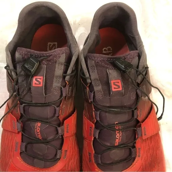 Salomon S Lab Ultra 402139 Red Maverick (Plum)  Running Shoes Sz 11.5