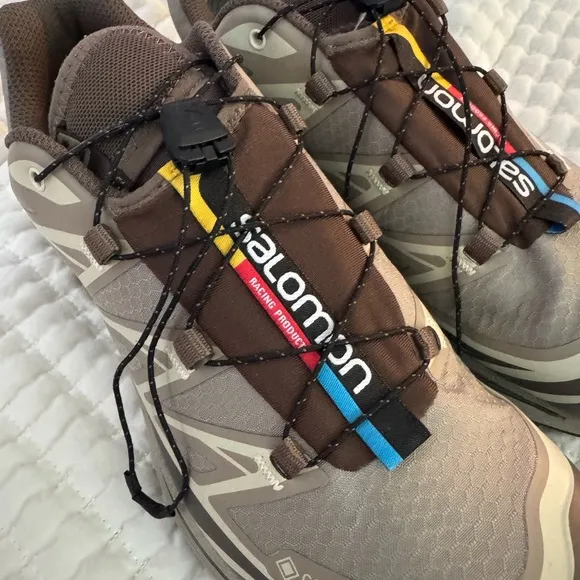 Salomon Vintage Khaki Trail Shoes xt-6 Gore-tex