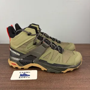 SALOMON X ULTRA 4 MID GTX TRAIL RUNNING HIKING SHOES GORETEX EUC Men SIZE 10