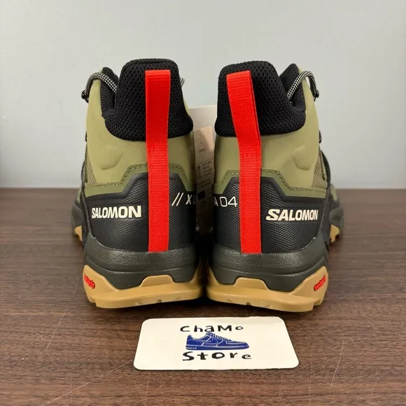 SALOMON X ULTRA 4 MID GTX TRAIL RUNNING HIKING SHOES GORETEX EUC Men SIZE 10