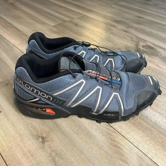 Salomon Blue Speedcross 4 Trail-Running Shoes Men 11.5