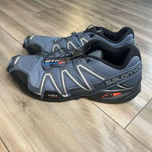 Salomon Blue Speedcross 4 Trail-Running Shoes Men 11.5