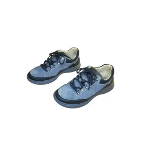 Samuel Hubbard Performance Walker Men's 8 Gray Suede Leather Shoes Sneaker M4810