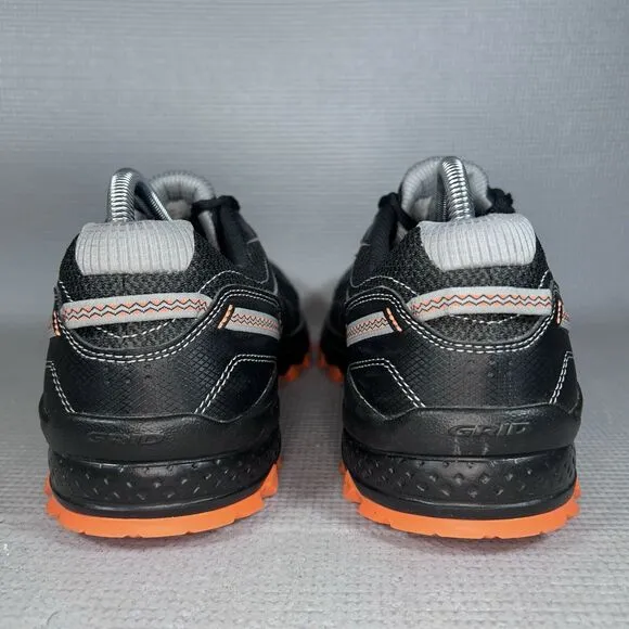 Saucony Excursion TR Men's Sz. 11.5 Trail Running Shoes Black Orange Silver