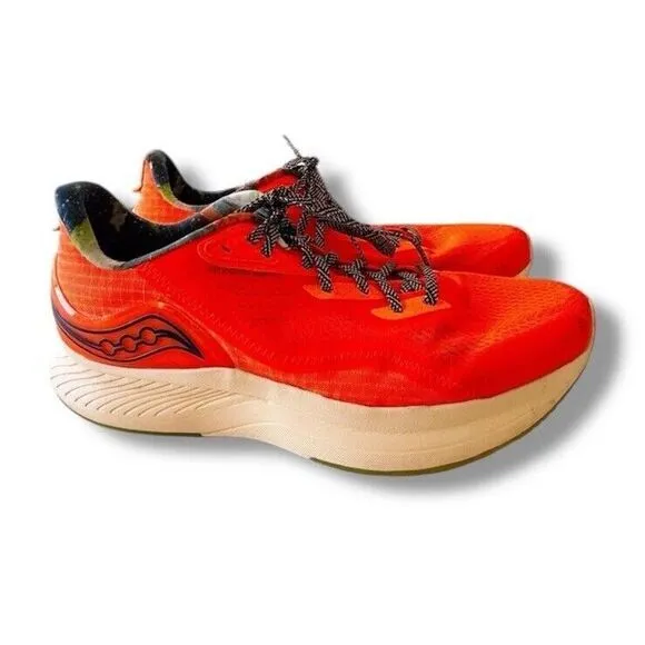 Saucony‎ Mens Endorphin Shift 2 Bright Orange Running Shoes Sneakers Size 12 US