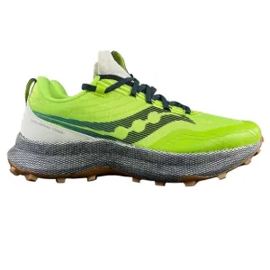 Saucony Men's Endorphin Trail Lime Reflect Camo Running Shoes Sizes 11.5 - 13