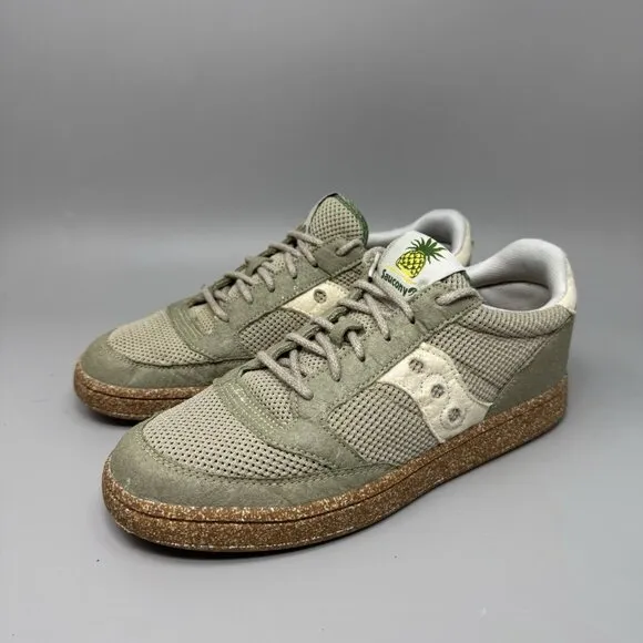Saucony Originals Men's Size 9 Shoes Jazz Court RFG Earth Pack Sage S70639-2
