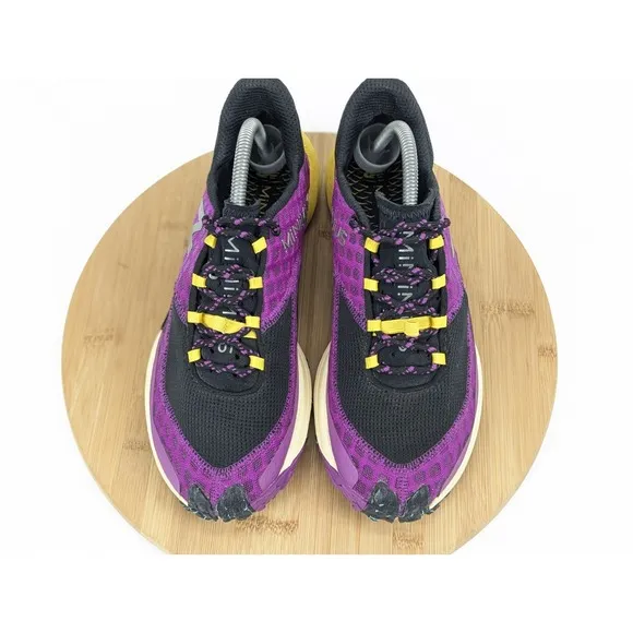 Size 10 New Balance Minimus Trail Womans Running Shoes Purple Black Hiking 2024