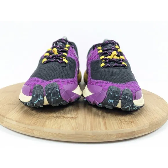 Size 10 New Balance Minimus Trail Womans Running Shoes Purple Black Hiking 2024