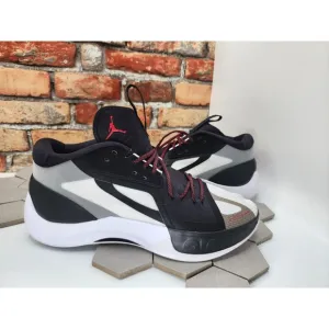 Size 14 - Jordan Zoom Separate Black Sky Gray 2022 Team Cement Bred Basketball