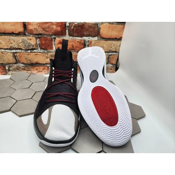 Size 14 - Jordan Zoom Separate Black Sky Gray 2022 Team Cement Bred Basketball