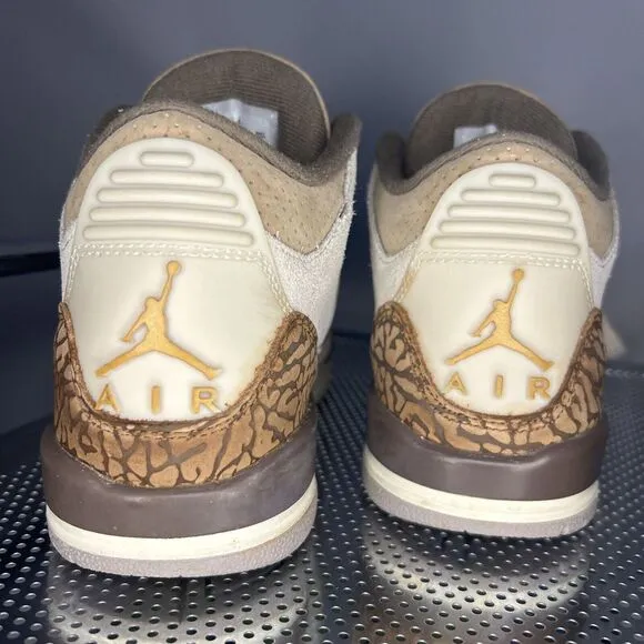 Size 4.5Y - Air Jordan 3 Retro GS Palomino Brown Beige DM0967-102 Sneaker Shoes